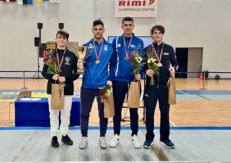 RIGA BRONZE FOR BROOKE - BRITISH FENCING